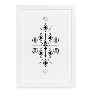 Amazigh symbol - Framed poster (27 × 37 cm) - white - Front