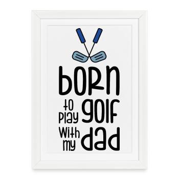 Hockey Equipment Original Design - Framed poster (27 × 37 cm) - white - Front
