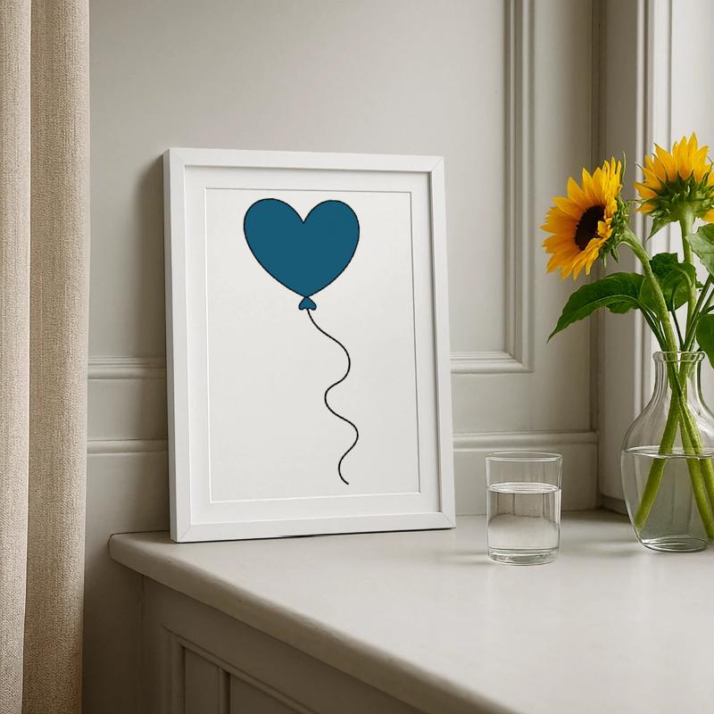 Muttertags Geschenk Mutter Muttertag Geschenkidee  Gerahmtes Poster (27 × 37 cm)