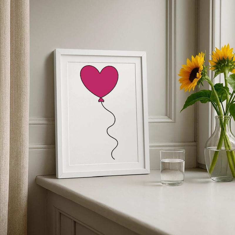 Muttertags Geschenk Mutter Muttertag Geschenkidee  Gerahmtes Poster (27 × 37 cm)