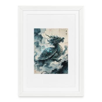 The Sacred Abyss: Xuangui – Eternity - Framed poster (27 × 37 cm) - white - Front