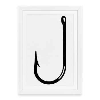 haken - Affiche encadrée (27 × 37 cm) - blanc - Devant