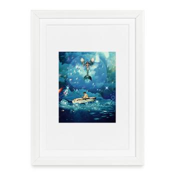 Magic Ocean - Framed poster (27 × 37 cm) - white - Front