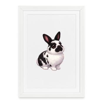 Paulinchen - Framed poster (27 × 37 cm) - white - Front