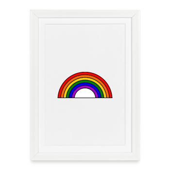 MISTRESS. MASTER. TEACHER. SCHOOL - Framed poster (27 × 37 cm) - white - Front