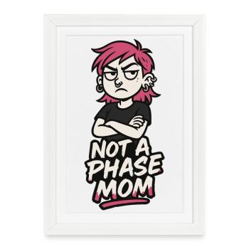 Piercing Addict Body Mod Enthusiast - Framed poster (27 × 37 cm) - white - Front