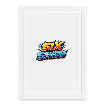 67 sixseven - Affiche encadrée (27 × 37 cm) - blanc - Devant