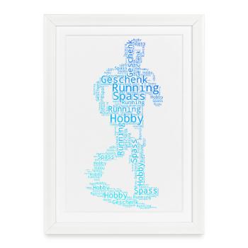 Great Race Gift for Race - Framed poster (27 × 37 cm) - white - Front