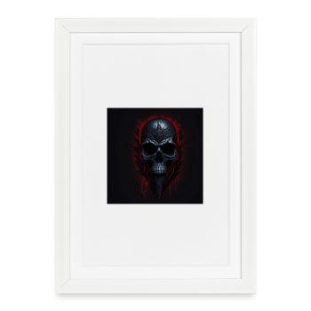 Heavy Metal 4 - Framed poster (27 × 37 cm) - white - Front