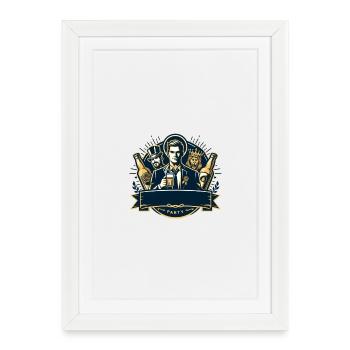 Bachelor Party - Bachelor Party 4 - Framed poster (27 × 37 cm) - white - Front