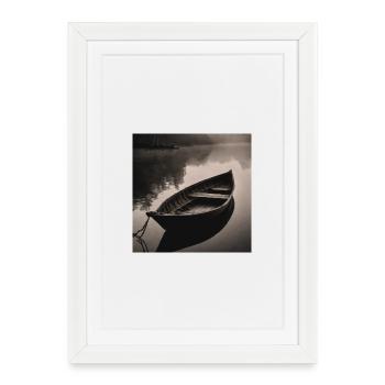 Bateau - Affiche encadrée (27 × 37 cm) - blanc - Devant