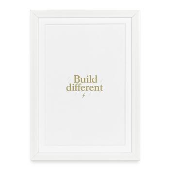 Design inspirant avec citation - Affiche encadrée (27 × 37 cm) - blanc - Devant