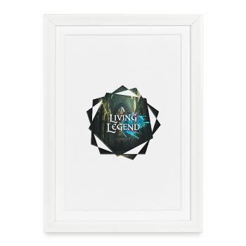 Eine lebende Legende - A Living Legend - Framed poster (27 × 37 cm) - white - Front