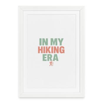 Adventure in the Hiking Era - Framed poster (27 × 37 cm) - white - Front