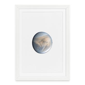 Venus planet - Framed poster (27 × 37 cm) - white - Front