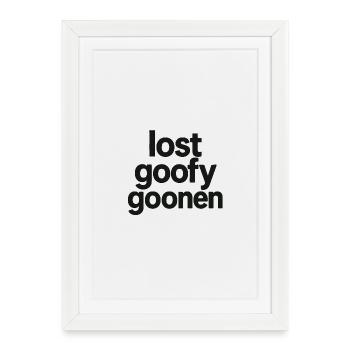 lost_goofy_goonen - Affiche encadrée (27 × 37 cm) - blanc - Devant