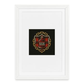 The shield of GessælL - Framed poster (27 × 37 cm) - white - Front
