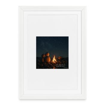 Mar&Mug story's - Framed poster (27 × 37 cm) - white - Front
