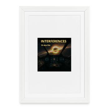 Nebula Cockpit Interference - Framed poster (27 × 37 cm) - white - Front