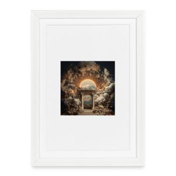 Apothéose - Affiche encadrée (27 × 37 cm) - blanc - Devant