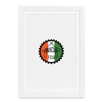 FISA - Affiche encadrée (27 × 37 cm) - blanc - Devant