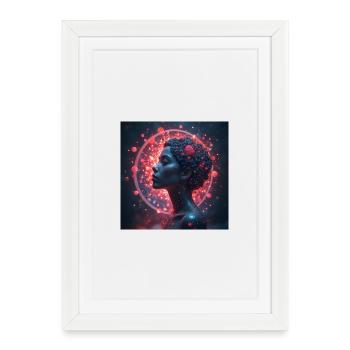 fantastique - Affiche encadrée (27 × 37 cm) - blanc - Devant