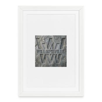 WILLIAMSVILLE COMMUNE DE COEUR - Affiche encadrée (27 × 37 cm) - blanc - Devant