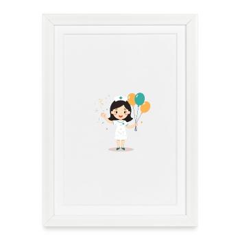 infirmière retraite cadeau départ soignante humour - Affiche encadrée (27 × 37 cm) - blanc - Devant