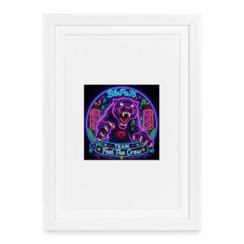 Cyber Fan BlaPa76 - Framed poster (27 × 37 cm) - white - Front