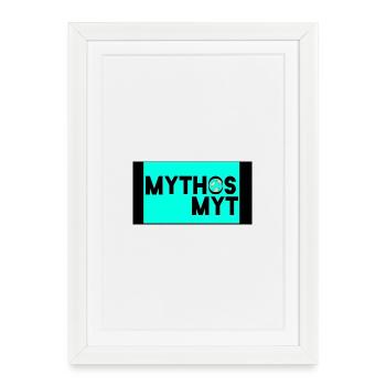 Mythos Myth Globe - Framed poster (27 × 37 cm) - white - Front