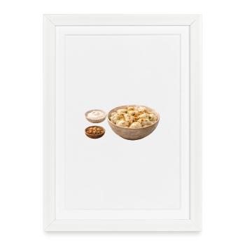 Vareniki - Framed poster (27 × 37 cm) - white - Front