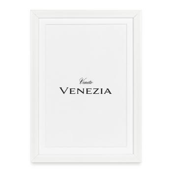 Lettrage Veneto Venezia - Affiche encadrée (27 × 37 cm) - blanc - Devant