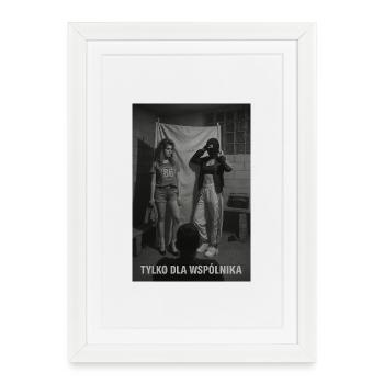 Partner - Framed poster (27 × 37 cm) - white - Front
