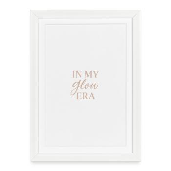 In my Glow era - Framed poster (27 × 37 cm) - white - Front