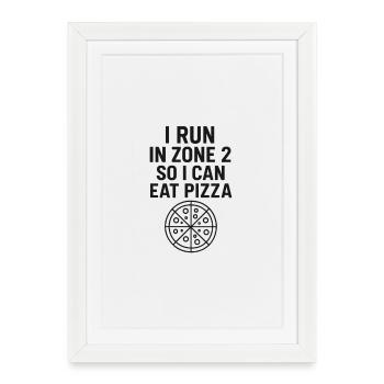 Zone 2 - Transparent MB85 - Affiche encadrée (27 × 37 cm) - blanc - Devant
