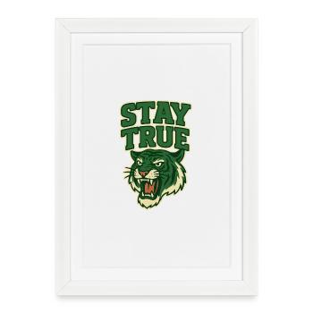 A wild declaration of loyalty - Framed poster (27 × 37 cm) - white - Front