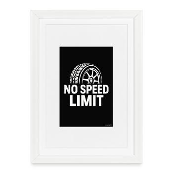 Auto Tuning - Framed poster (27 × 37 cm) - white - Front