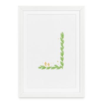 Frame Christmassy - Framed poster (27 × 37 cm) - white - Front
