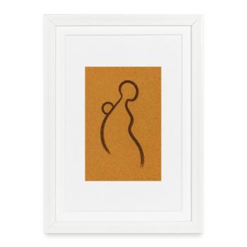 Le Premier Royaume - Affiche encadrée (27 × 37 cm) - blanc - Devant