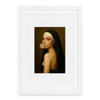 Sacred appeal - Framed poster (27 × 37 cm) - white - Front
