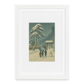 Christmastime - Framed poster (27 × 37 cm) - white - Front