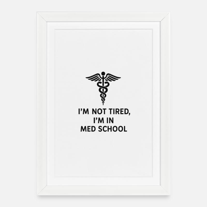 Medical - Framed poster (27 × 37 cm) - white