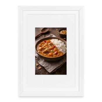 Groundnut Stew - Framed poster (27 × 37 cm) - white - Front