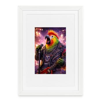 RockyZoo11 - Framed poster (27 × 37 cm) - white - Front