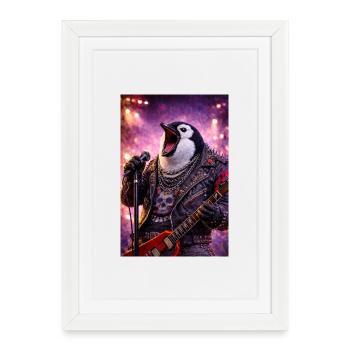 RockyZoo3 - Framed poster (27 × 37 cm) - white - Front
