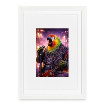 RockyZoo7 - Framed poster (27 × 37 cm) - white - Front