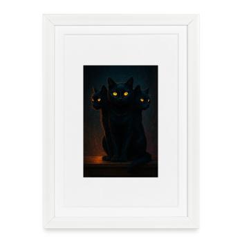 RockyZoo15 - Framed poster (27 × 37 cm) - white - Front