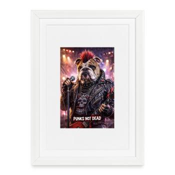 RockyZoo16 - Framed poster (27 × 37 cm) - white - Front