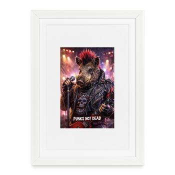 RockyZoo18 - Framed poster (27 × 37 cm) - white - Front