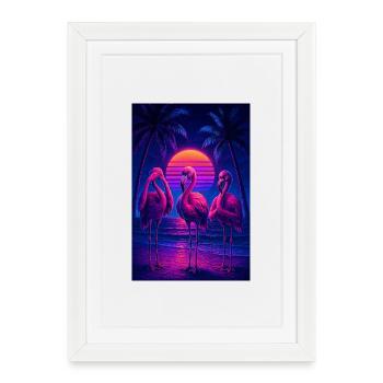 RockyZoo25 - Framed poster (27 × 37 cm) - white - Front